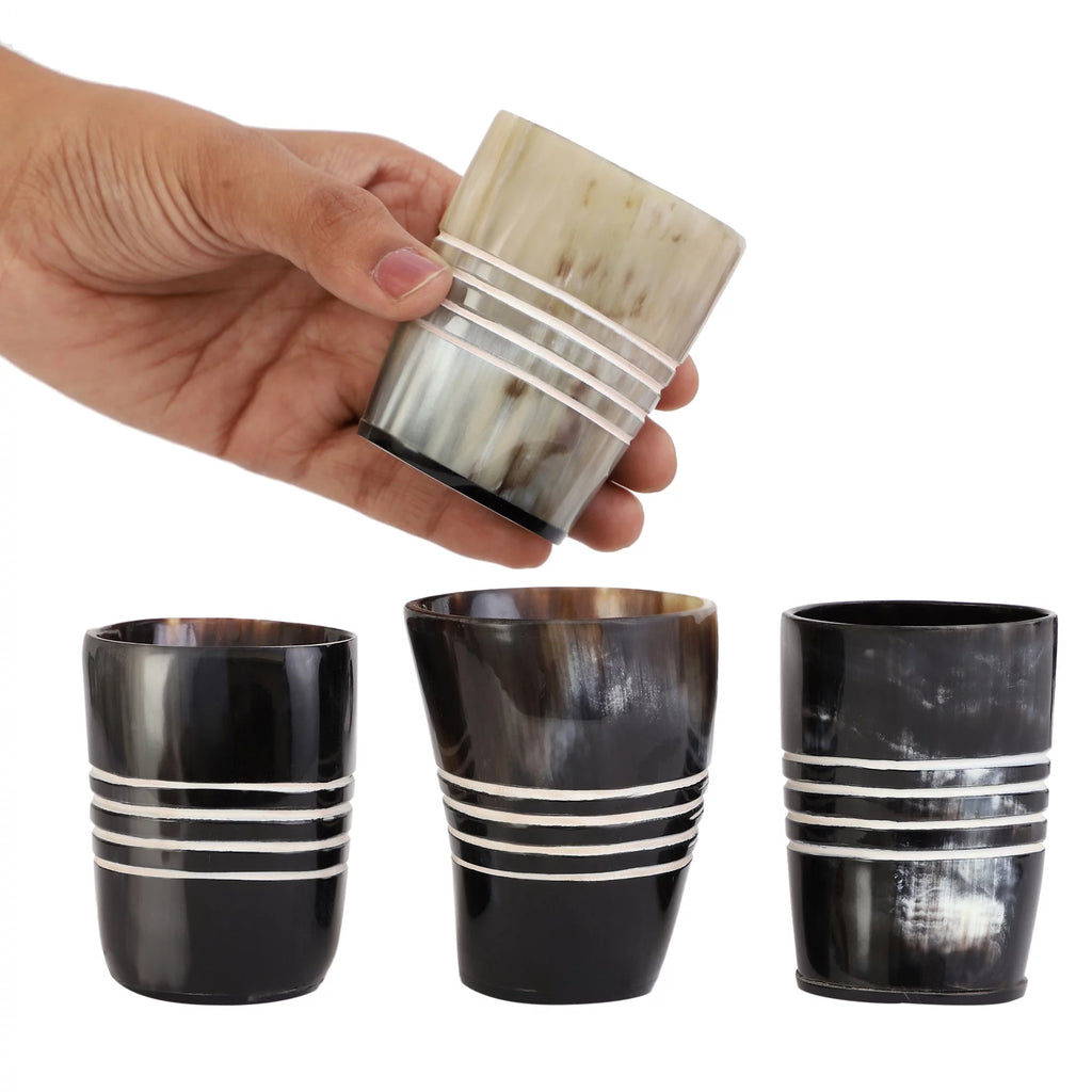 Drinking Horn Cups Set Of 6 L14851