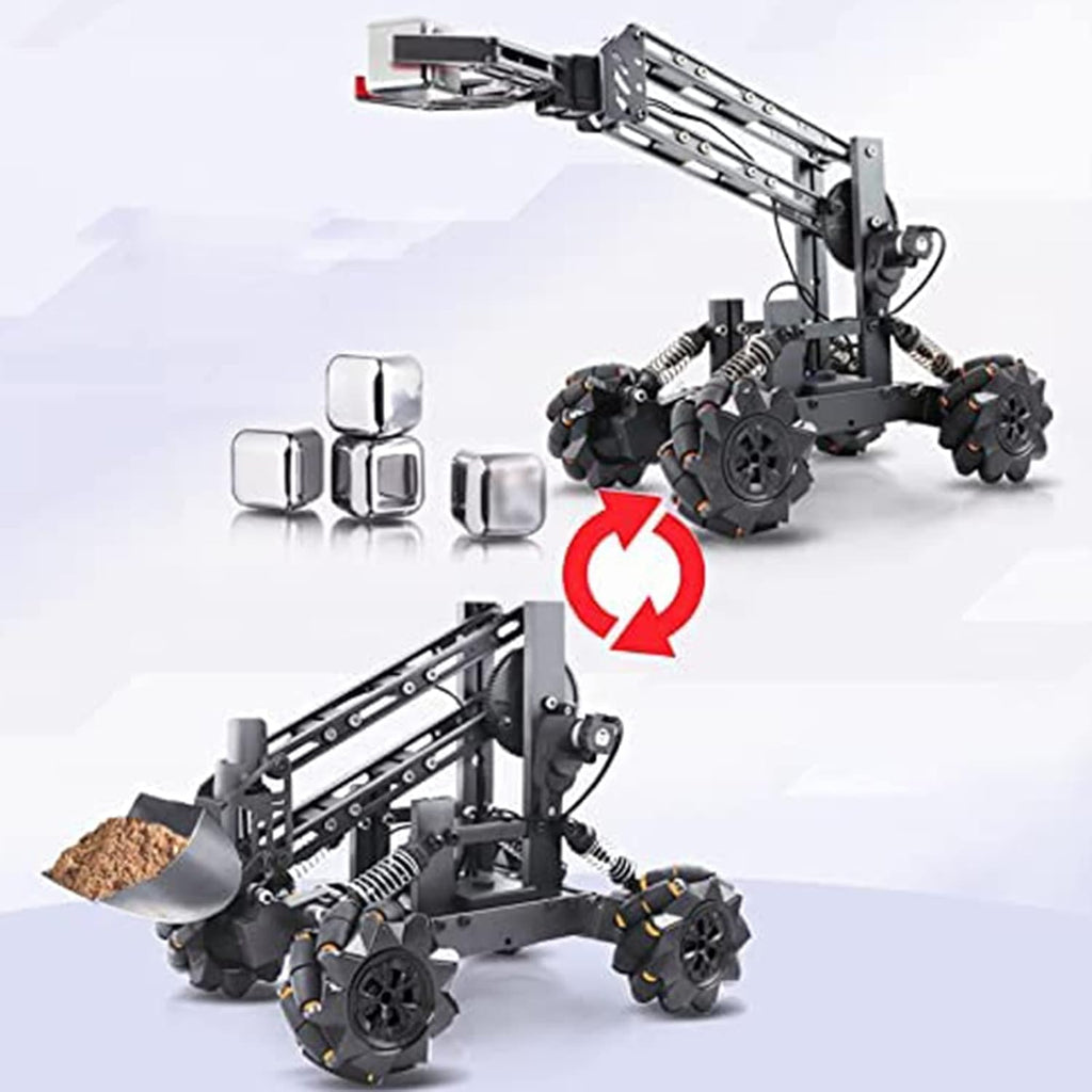 3-in 1 Science Kits with 4-DOF Robotic Car, Electronic Programming DIY Toy G763