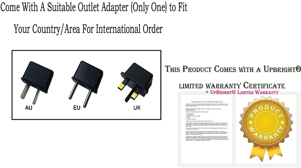 AC / DC Adapter Desktop Power Supply Cord Cable Charger W81833