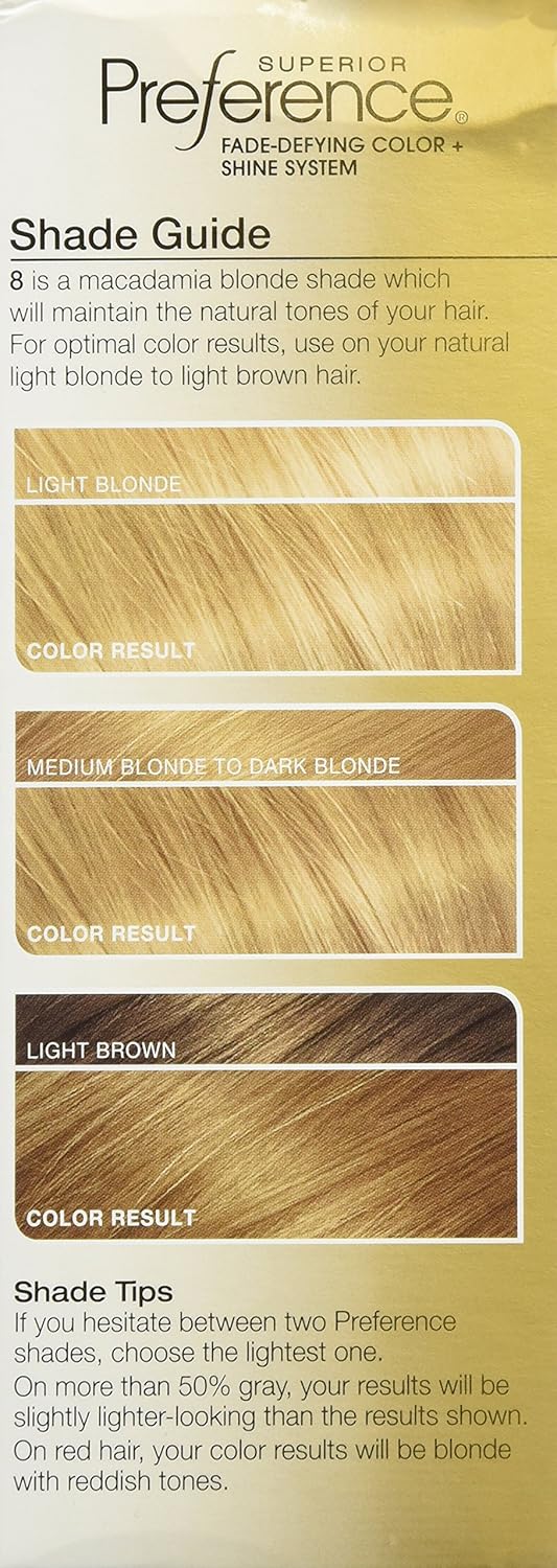 8 Medium Blonde Hair Color P6494