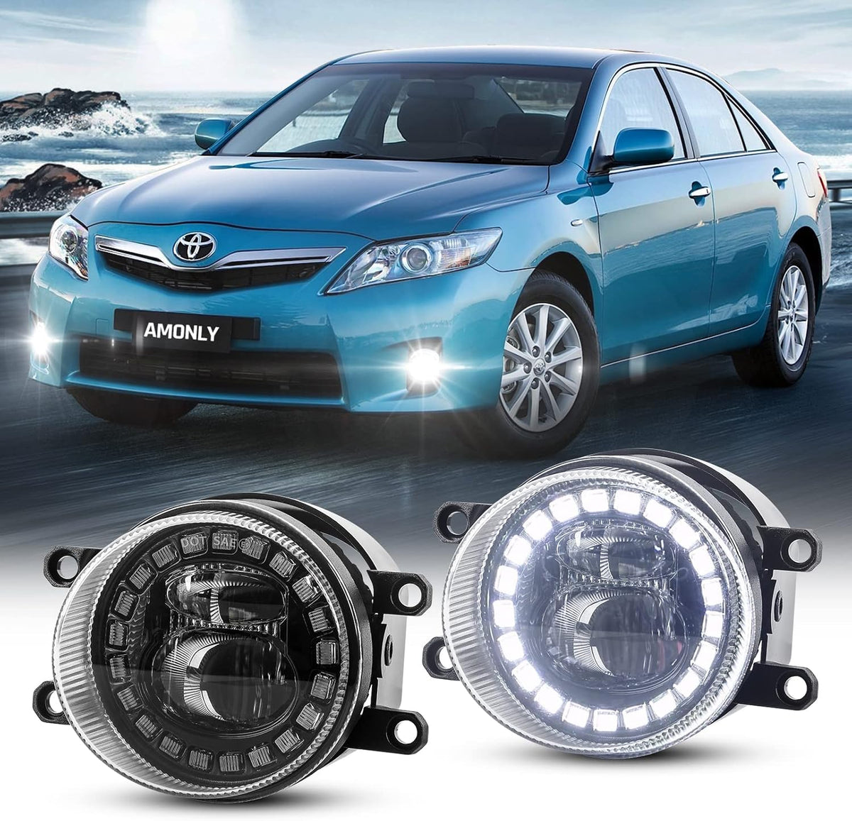 LED Fog Light Assembly, 1 Pair T830