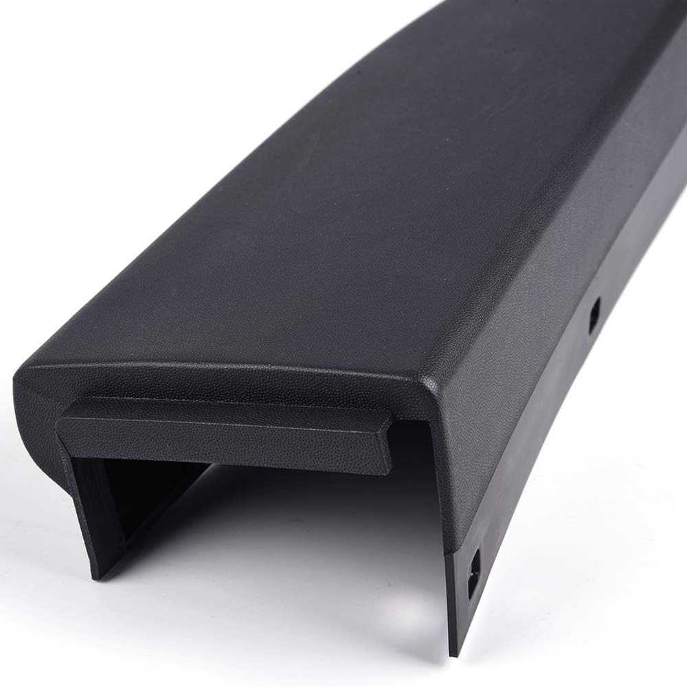Black Tailgate Protector Molding Trim Caps J179251