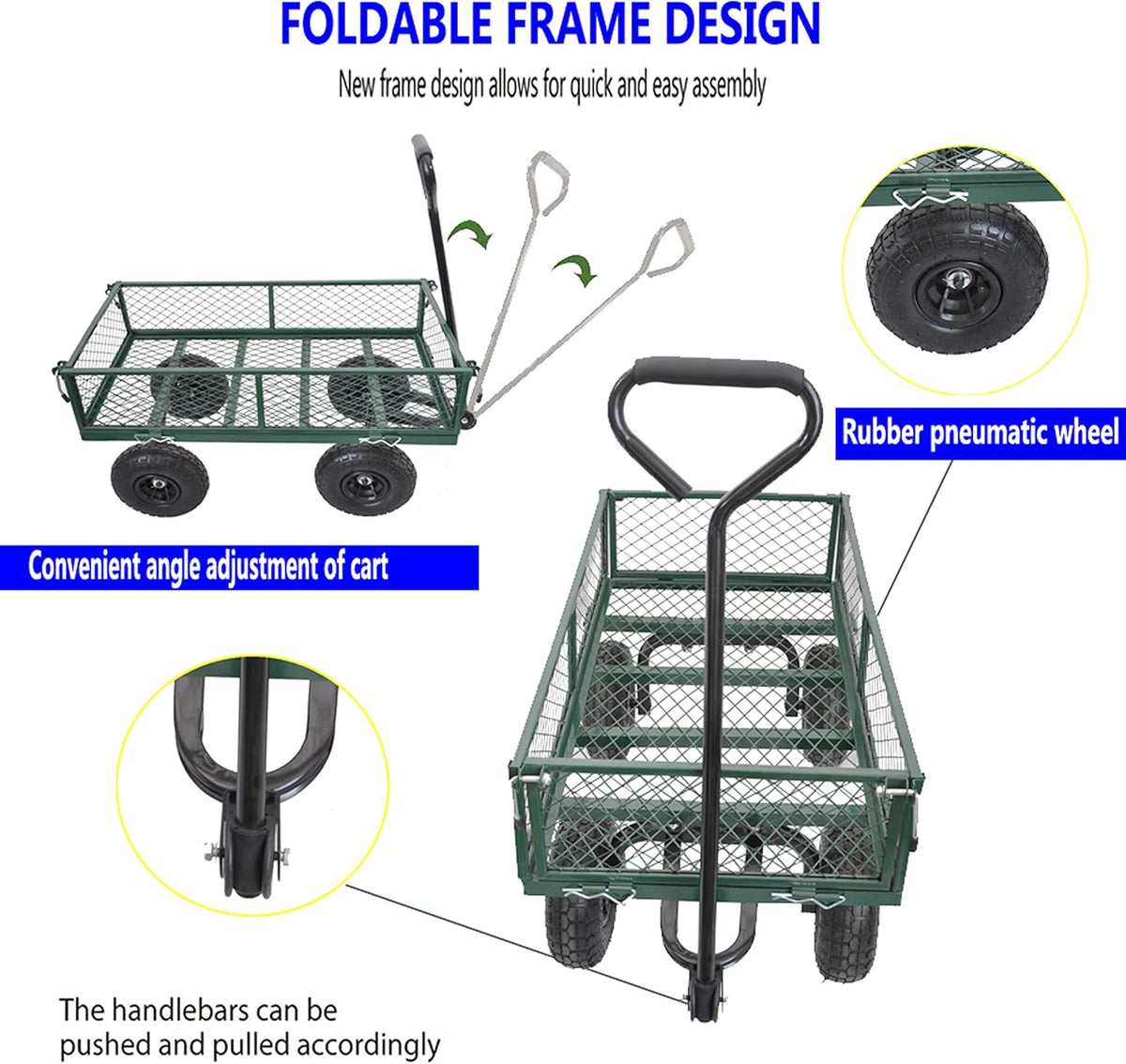 Utility Cart Wagon（Grass Green） B83127