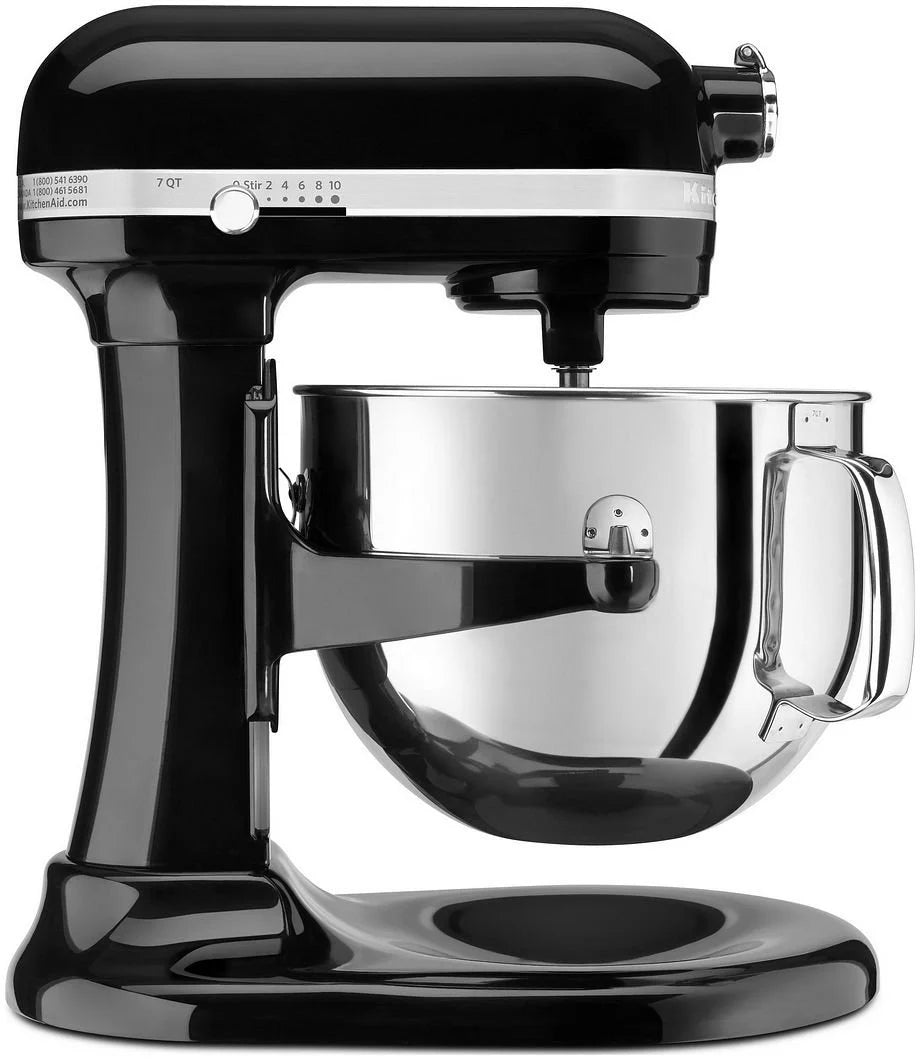 Onyx Black 7-Quart Bowl-Lift Stand Mixer with Flex Edge Beater J191