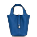 18 Clemence Leather Bucket Bag L47985