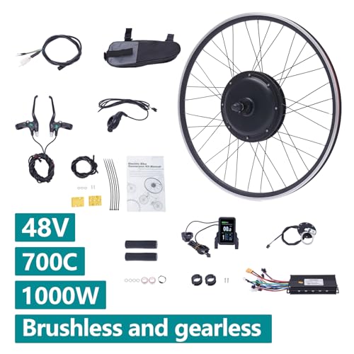 Electric Bicycle Motor Kit with Dual Mode Controller LED Display P423201
