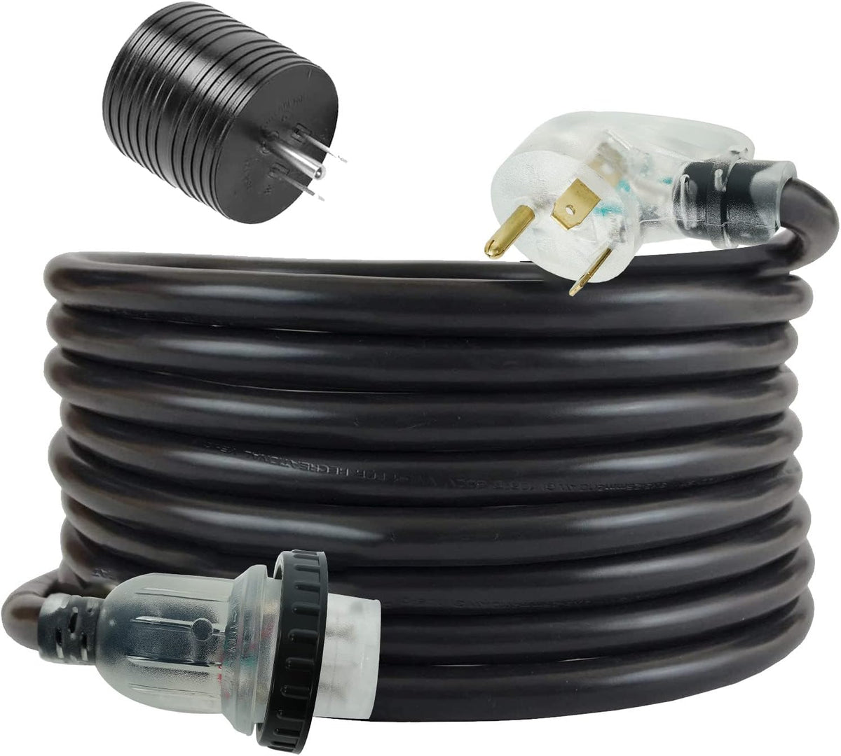 30 Amp 50 Feet RV Power Extension Cord T9401