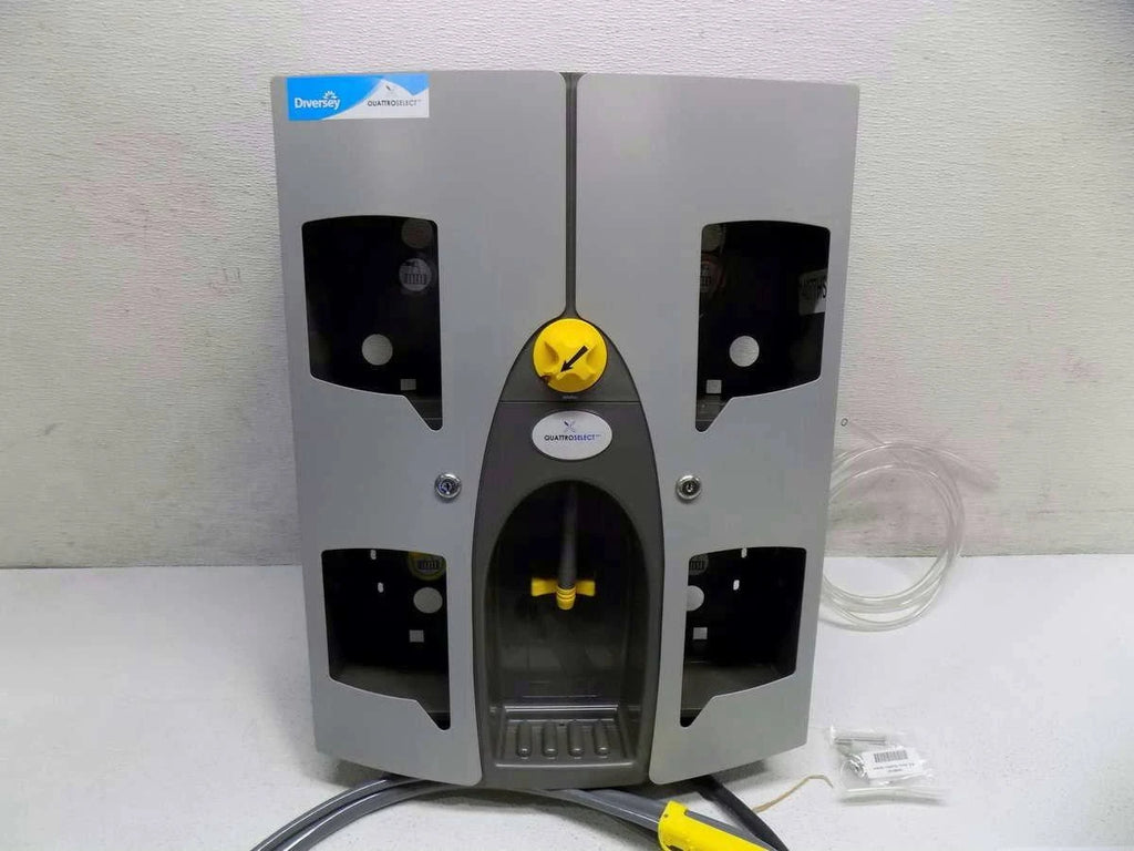 Wall Mount Cleaning Chemical Portion Dispenser, 4 Ports, 1.5 GPM X8112
