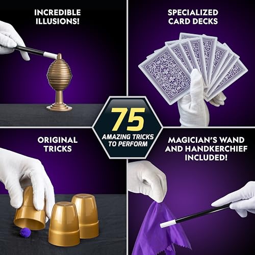 Magic Kit - 45 Magic Tricks for Kids O861