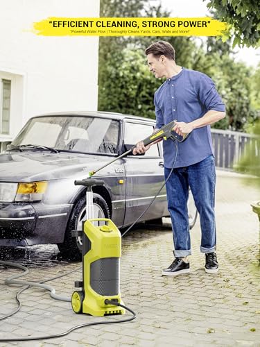 4800Psi 2.3Gpm Electric Pressure Washer with 4 Nozzles B43121