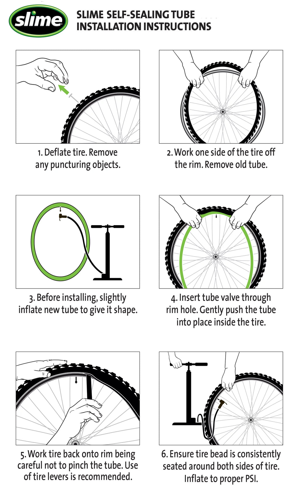 Self-Sealing Bicycle Tube Schrader 27.5 x 2.0-2.40 E355779