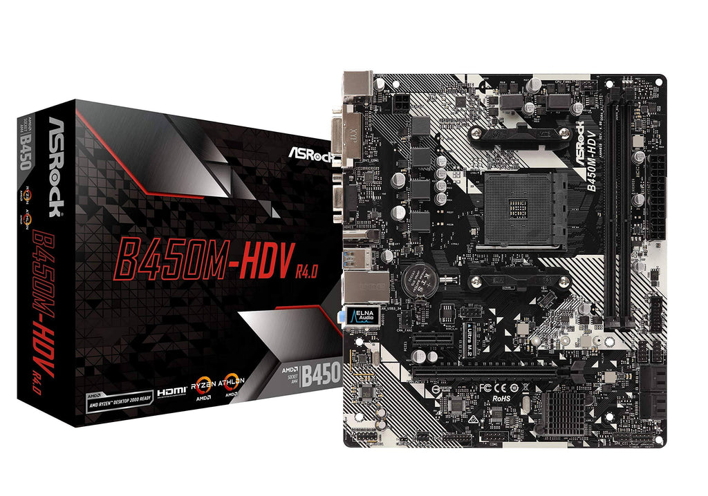 B450 MicroATX Motherboard Socket AM4 R401