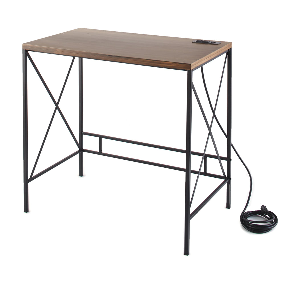 Powered Office Desk with Outlet & USB Port M2765