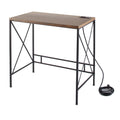 Powered Office Desk with Outlet & USB Port M2765