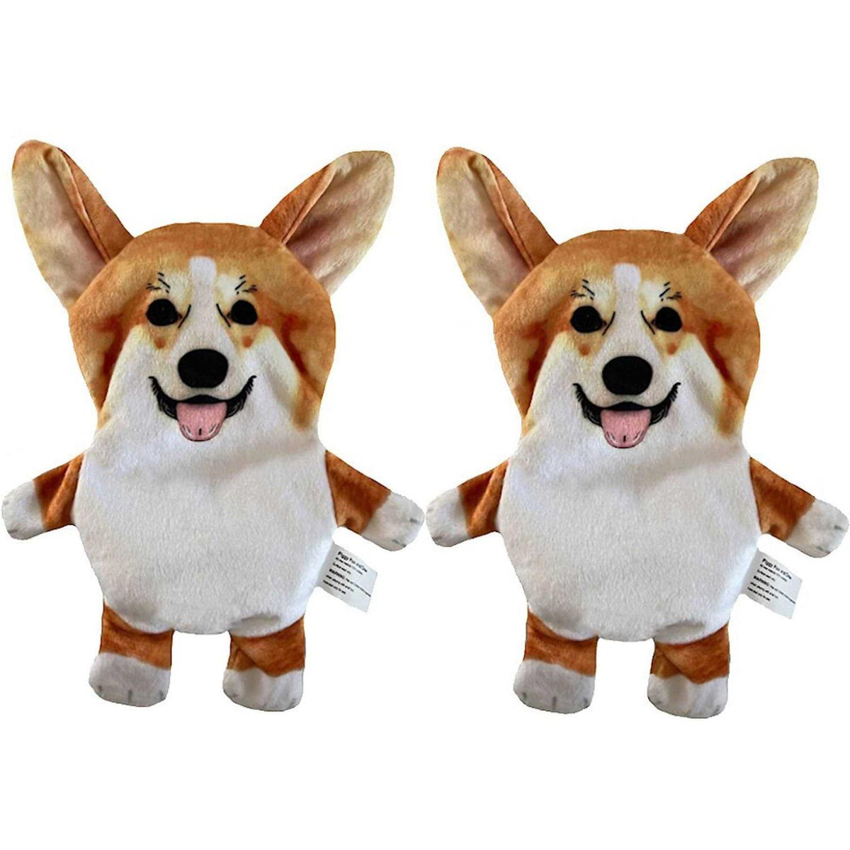 Corgi Paper Crinkle Squeaker Toy J6912