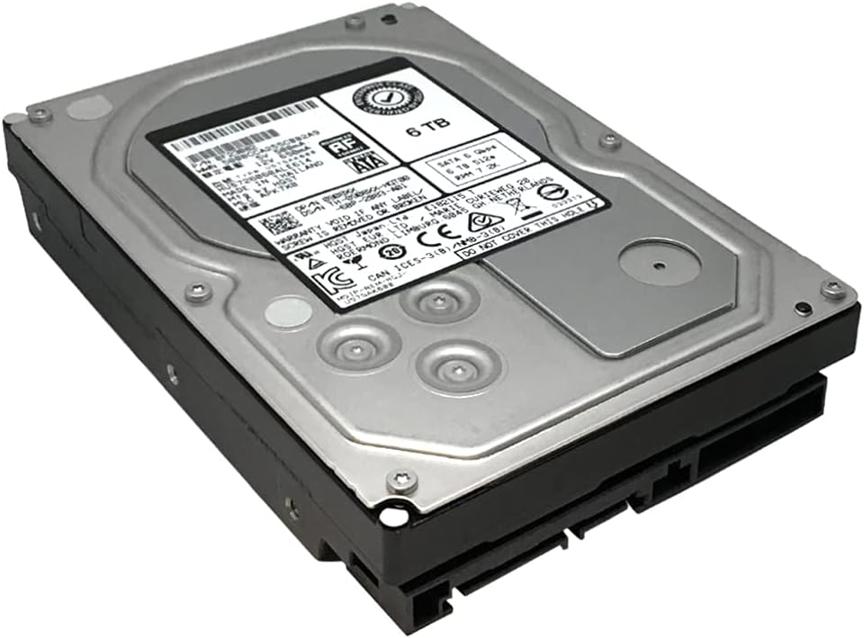 6TB 7200RPM 128MB Cache SATA 6Gb/s 3.5-inch Enterprise Hard Drive Pack of 2 E63874