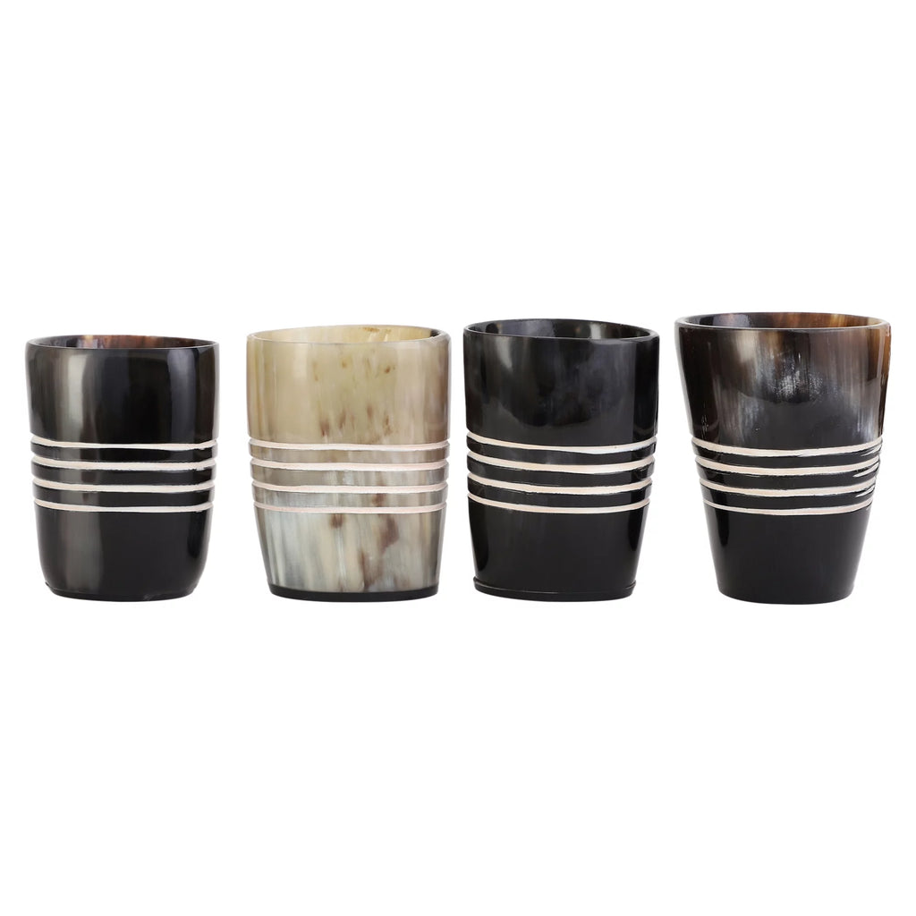 Drinking Horn Cups Set Of 6 L14851