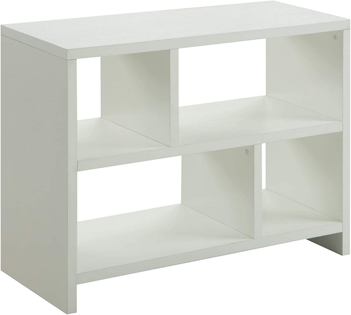 White Console Bookcase Q20736