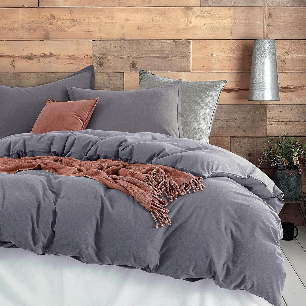 Rust Queen Cotton Duvet Cover Set M94385