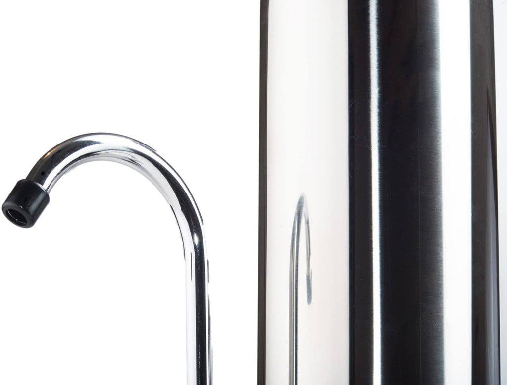 Stainless Steel Countertop Water Purifier Filter (.5 Micron Carbon Block) R287