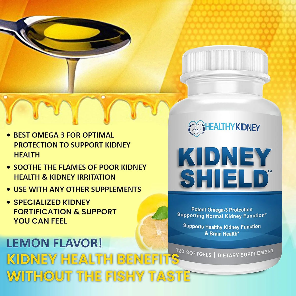 Kidney Detox Supplement 120 ct. 3 pack U1377