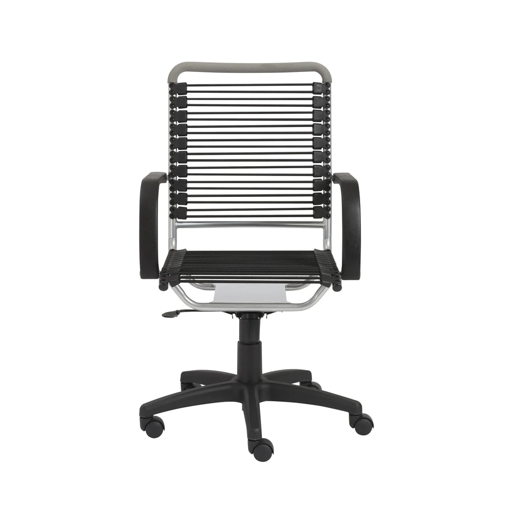 High Back Office Chair with Fixed Arm F624