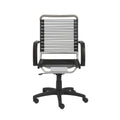 High Back Office Chair with Fixed Arm F624