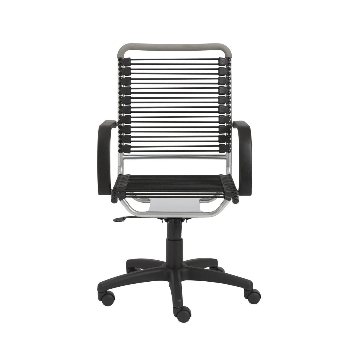 High Back Office Chair with Fixed Arm F624