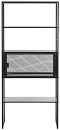 Black Storage Bookshelf A840832
