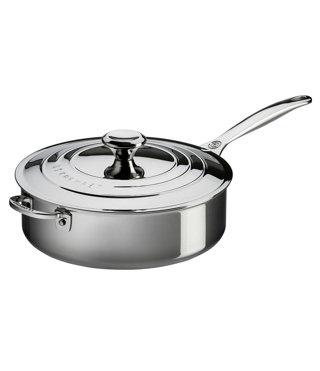 4.5-Quart Stainless Steel Saute Pan with Lid R699