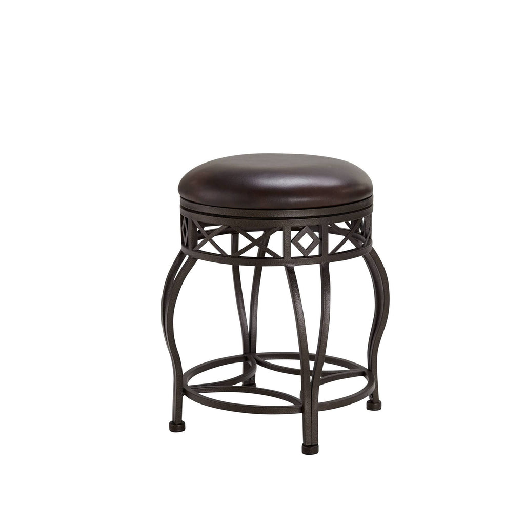 Brown Metal Frame Barstool K97242