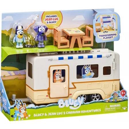 Bluey & Jean Luc Caravan Adventures Playset E107