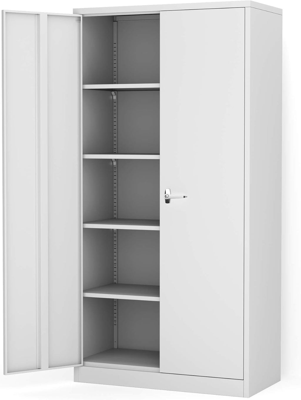 Metal Storage Cabinet with 4 Adjustable Shelves R588