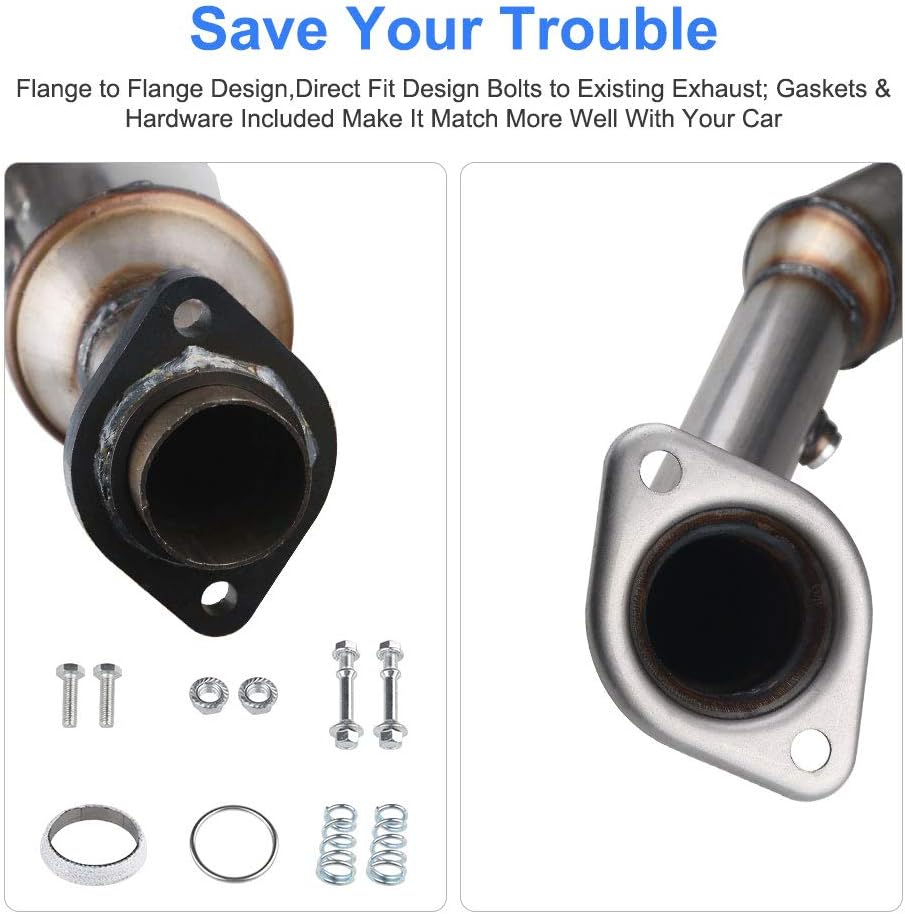 Catalytic Converter for Honda Element 2.4L L4 2003-2011 Direct-Fit Stainless Steel A14729