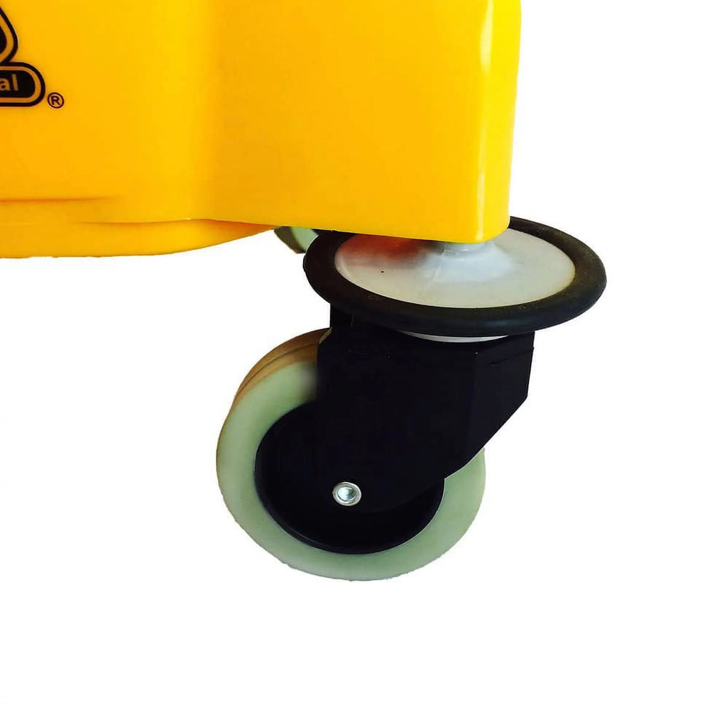 Commercial Mop Bucket with Wringer and Wet Floor Sign V978503