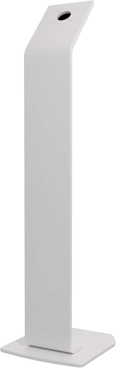 White Heavy-Duty Standing Workstation with VESA Compatibility M98629