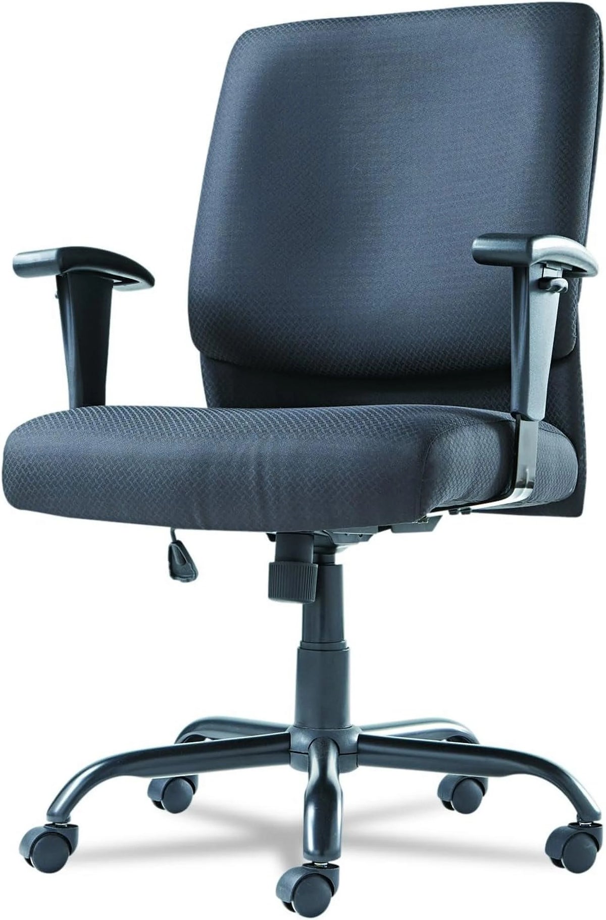 Black Big And Tall Swivel/Tilt-Back Chair P468
