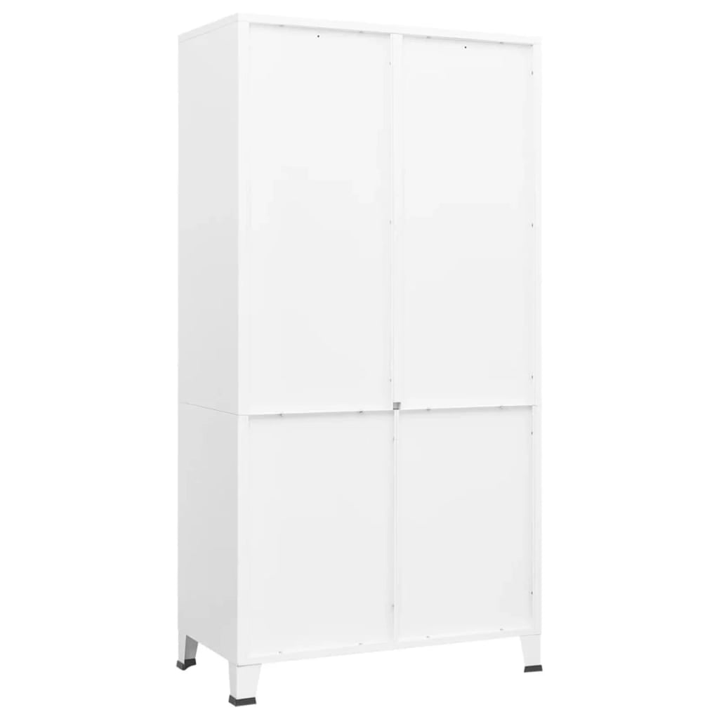 Wardrobe with Hanging Rod, Storage Shelves and Drawers D780