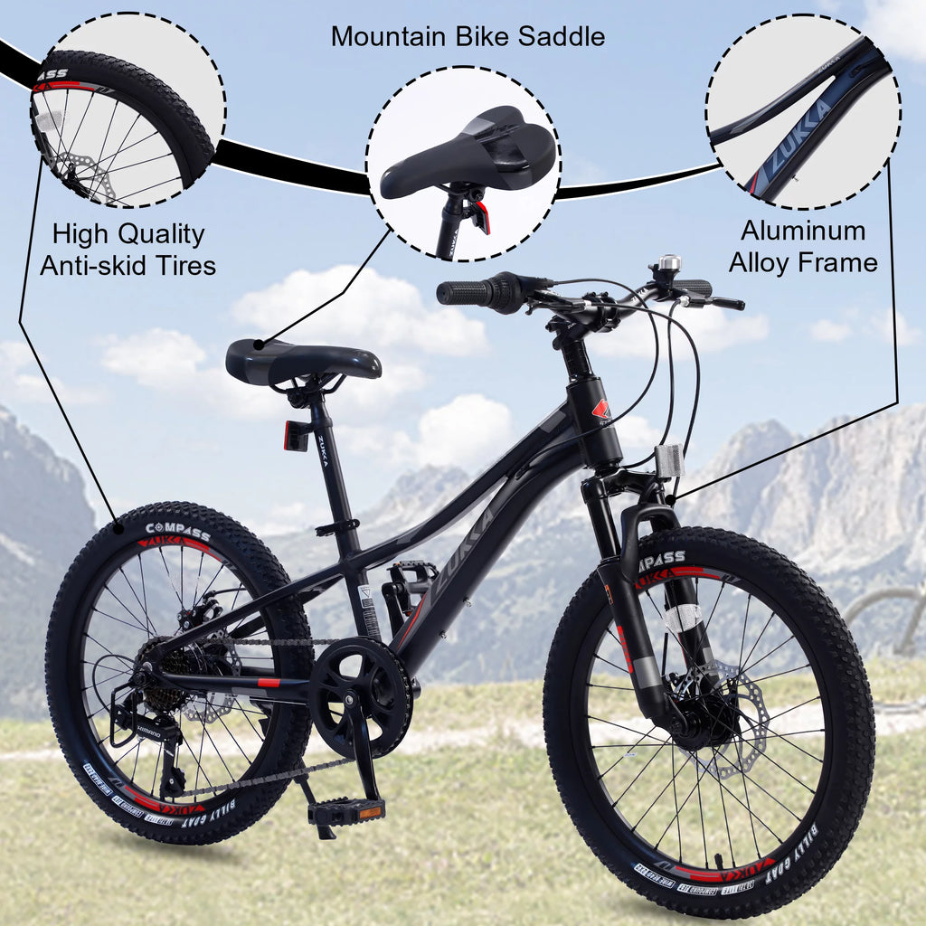 Green 7 Speed Mountain Bike Z106