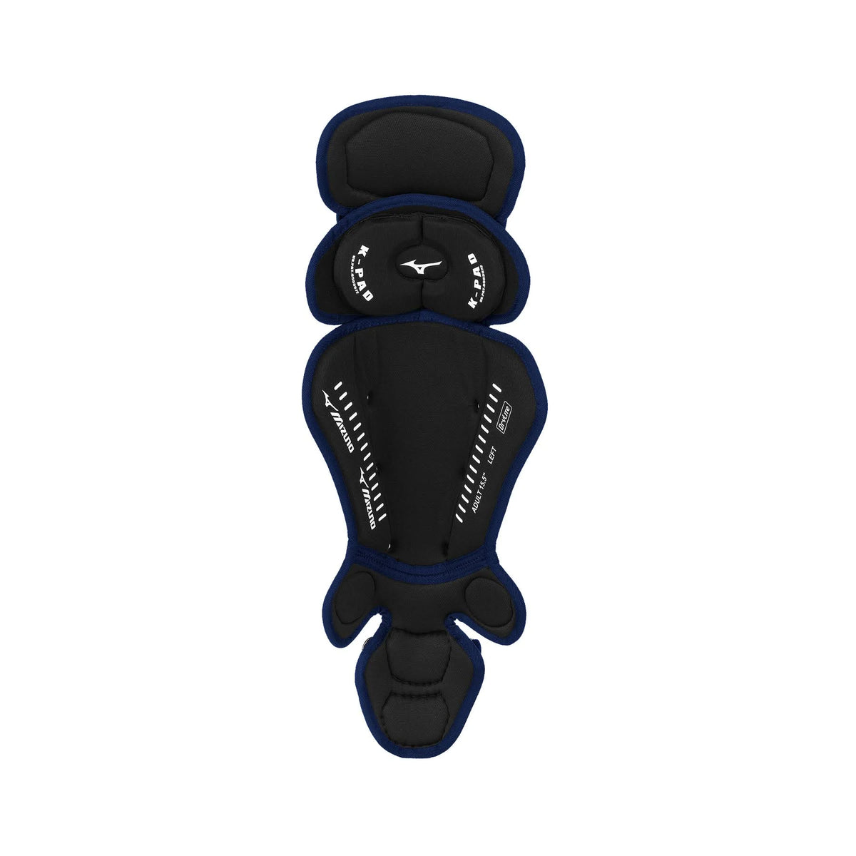Navy Red 14.5 inch Youth Shin Guards Q3545