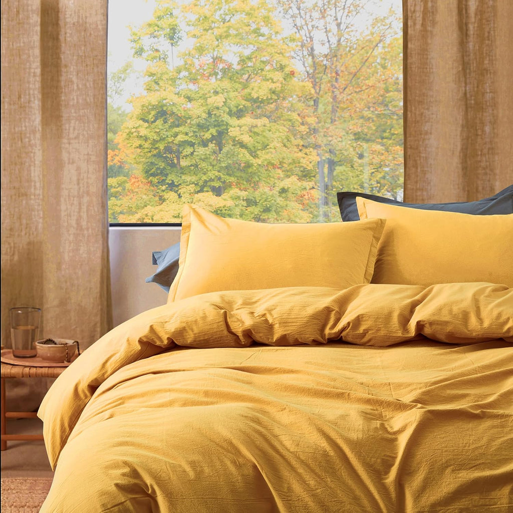 Rust Queen Cotton Duvet Cover Set M94385