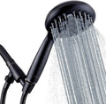 Oil Rubbed Bronze Handheld Shower Head with Extra Long Flexible Hose and Metal Adjustable Bracket, Pack of 2 C102575