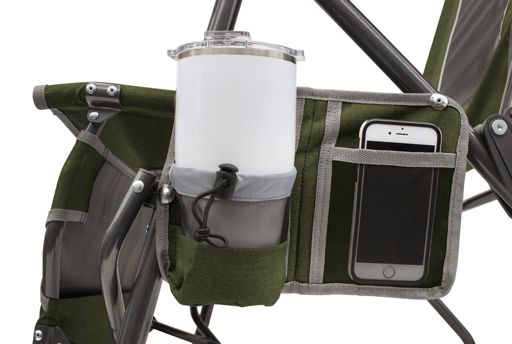 Adjustable Folding Recliner Camping Chair W7632