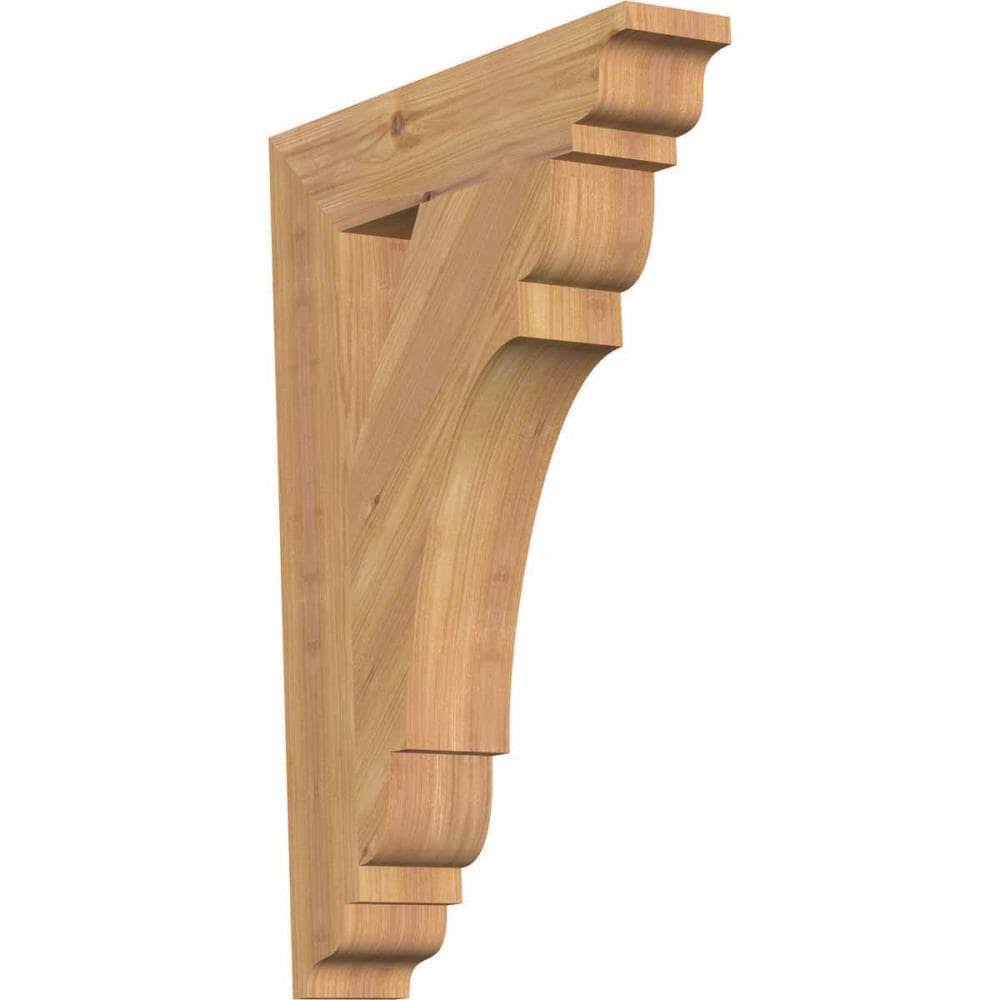 Western Red Cedar Traditional Arts & Crafts Bracket B4284