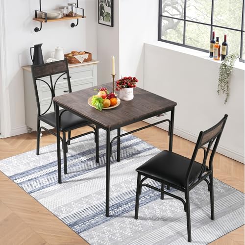 Kitchen Dining Table Set with 2 Chairs D97983