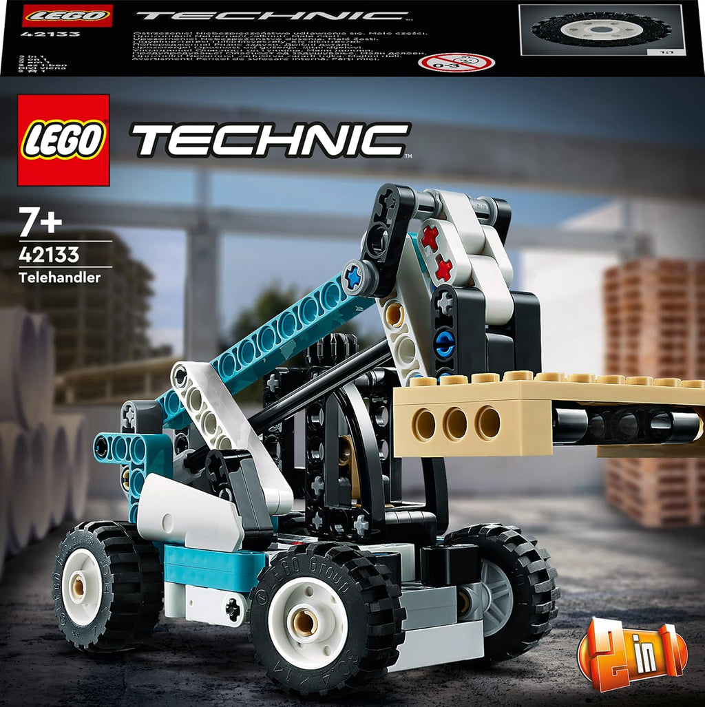 LEGO Technic Telehandler Model Building Kit D6733