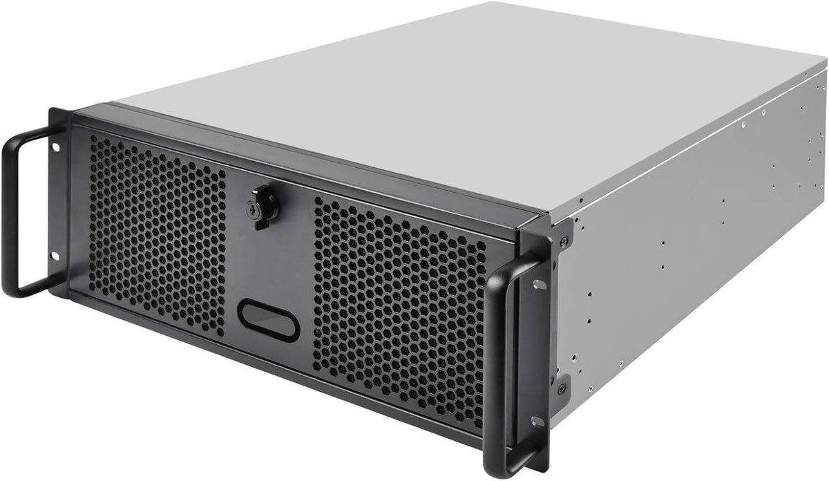 4U Rackmount Server Chassis with 3 X 5.25 Front Bays B330139