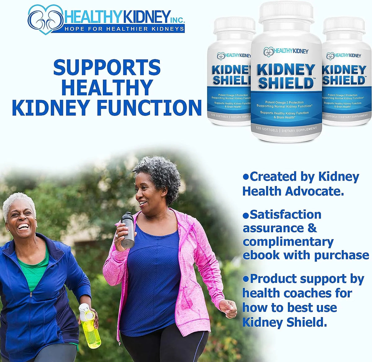 Kidney Detox Supplement 120 ct. 3 pack U1377
