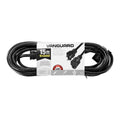Black 15 ft. Indoor/Outdoor Extension Cord A6825