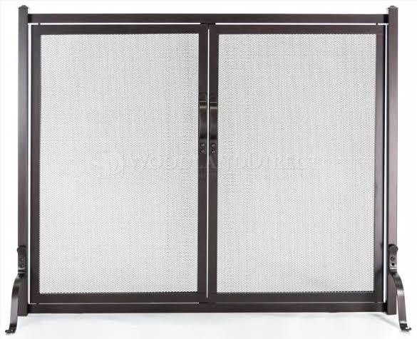 Fireplace Screen with Doors D7924